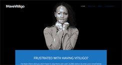 Desktop Screenshot of ihavevitiligo.com